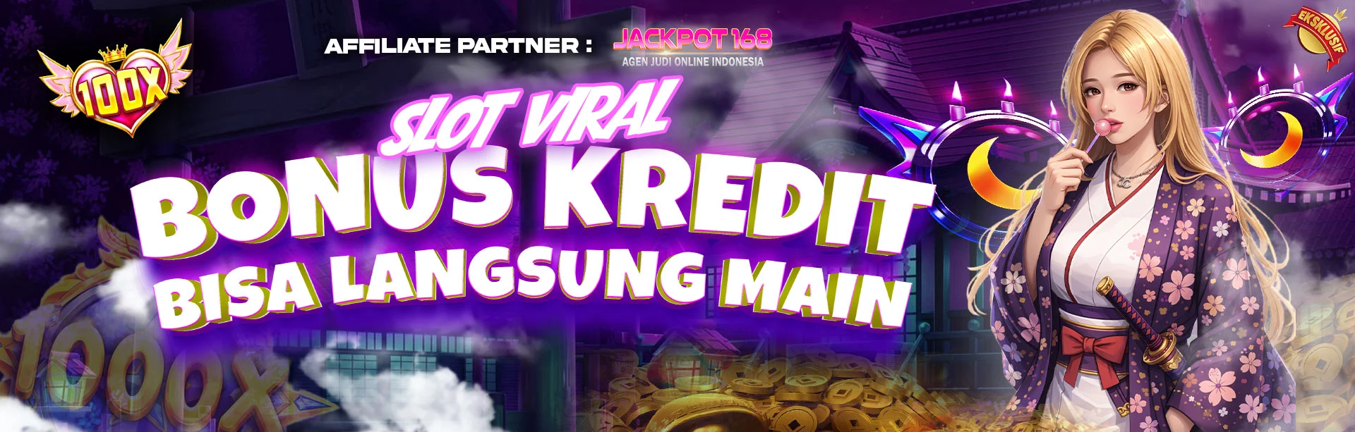 Jackpot168 Banner Slot Online